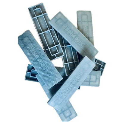 Flat Shim Packers 100x28x4mm Grey – Pack of 1000