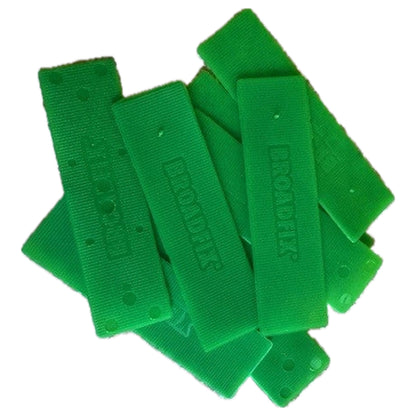 Flat Shim Packers 100x28x1mm Green – Pack of 1000