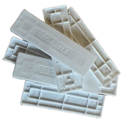 Flat Shim Packers 100x28x3mm White – Pack of 1000