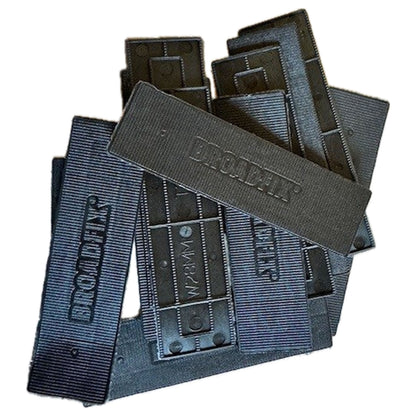 Flat Shim Packers 100x28x2mm Black – Pack of 1000