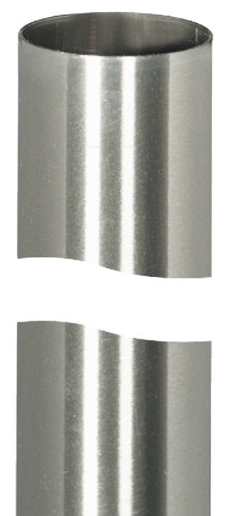 Steel Tube Ø80×1300mm — Polished Chrome | Rondella Table Leg Assembly