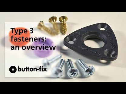 BUTTONFIX TYPE 3 FACE FIT BLK + PURPLE x20