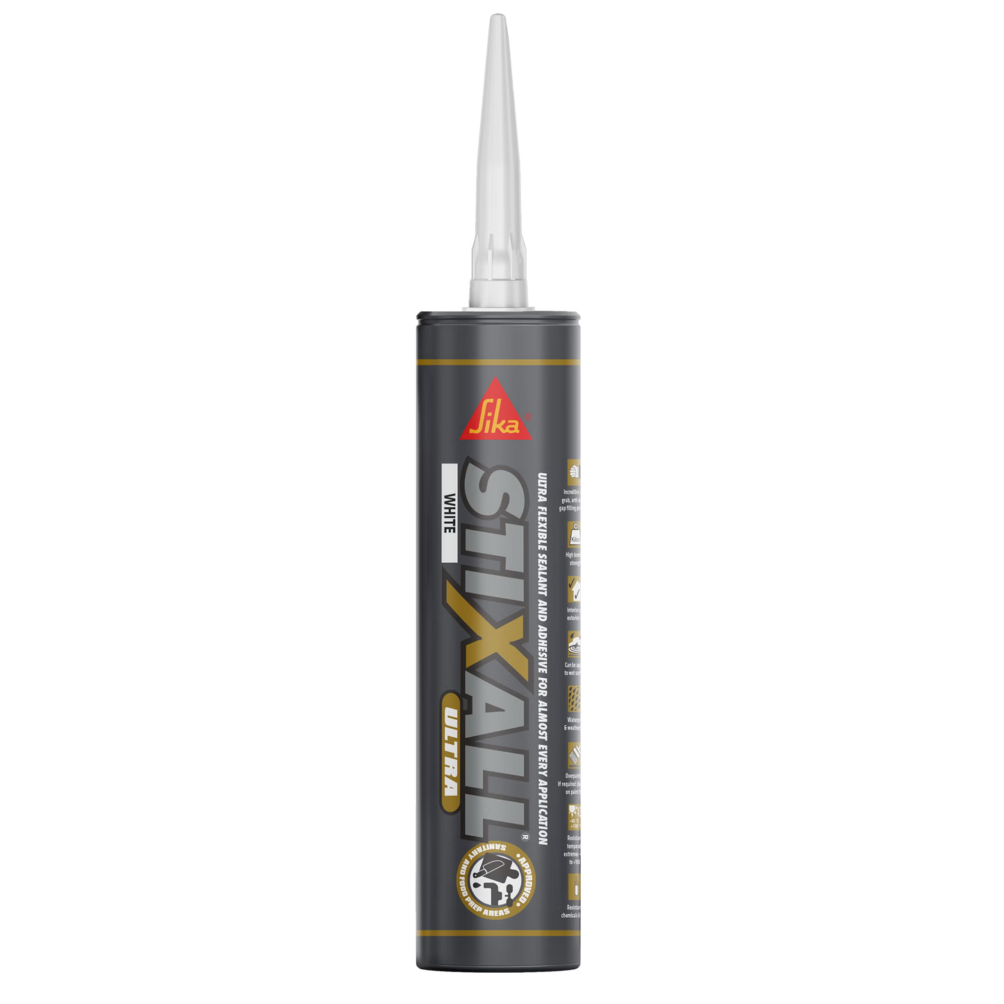 Sika Stixall Ultra Adhesive & Sealant 300ml White cartridge – GLU022K