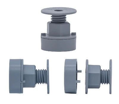 SPACE PLUG MINI PACKED 100 15-30GAP GREY