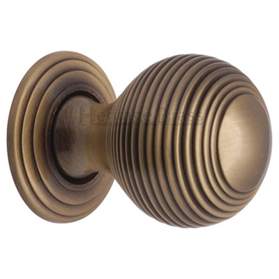 CABINET PULL REEDED SPHERE Ø32 ABR