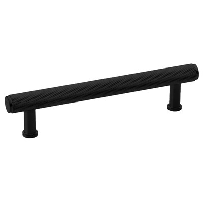 AW T-BAR CABINET PULL 128HC BLK