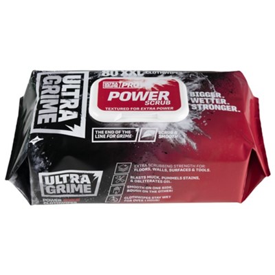 WIPES ULTRA GRIME PACK80 RED