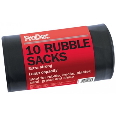 RUBBLE SACKS HD PVC PACK 10