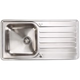 INSET SINK TOP 1BOWL 965x500 ST