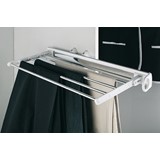 PULL OUT RAIL CLOTHES 82x76x505 BLK