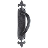 BLACK ARMORIAL PULL HANDLE 265 LH