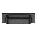CABINET PULL MILITARY 143x42x28 BLK