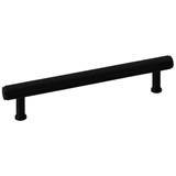AW REEDED CABINET PULL 160HC BLK