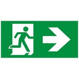 3HR EMERGENCY EXIT SIGN 5W RIGHT