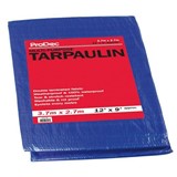 TARPAULIN 3700X2700 BLUE 12x9