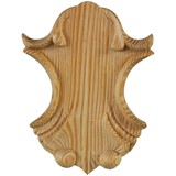 CARVED CHILDS SHIELD 203x160x19