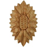 CARVED CLASSICAL MEDALLION LAGRE