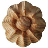 CARVED CHATSWORTH ROSE SMALL