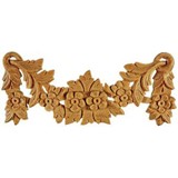 CARVED CLASSICAL FLORAL SWAG