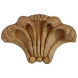 CARVED SHELL BED CENTRE