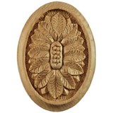 CARVED CLASSICAL VICTORIAN PATERA